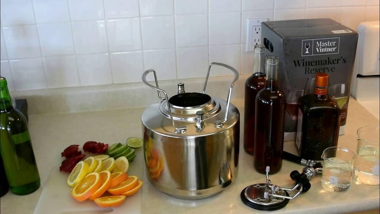 Sangria in Master Vintner® Cannonball® Wine Keg System. YouTube