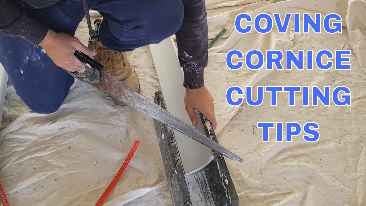 Diy Coving Cornice Cutting Tips For Beginners Youtube