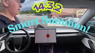 Tesla Smart Summon 14.3.2. Definite Improvement!!