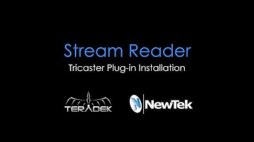 Tricaster Stream Reader: Installation