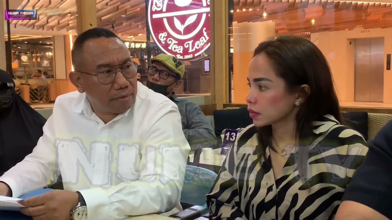 SHAFIRA DIDAMPINGI AGUSTINUS NAHAK DAN PARTNER TIDAK GENTAR ATAS SOMASI YANG DILAYANGKAN SANG SUAMI❗