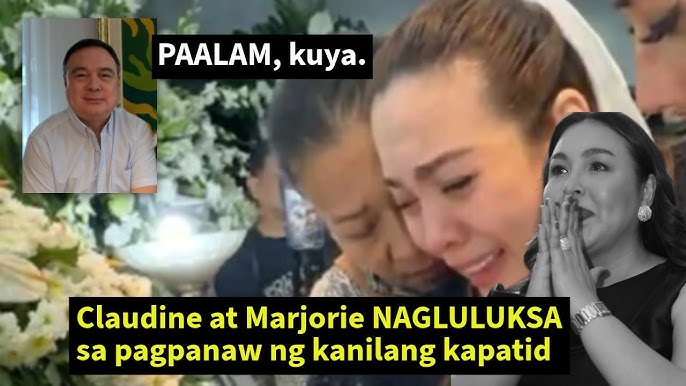 Claudine at Marjorie Barretto nagluluksa sa pagpanaw ng kanilang kapatid -  YouTube