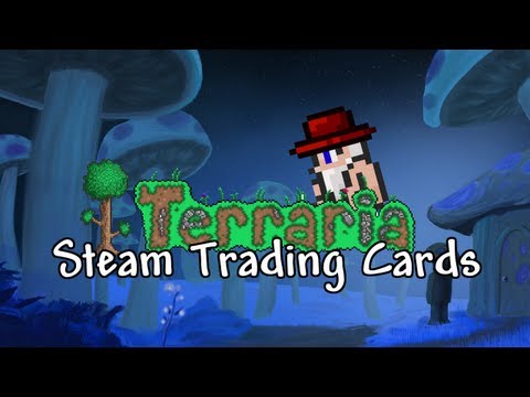 Terraria - STEAM TRADING CARDS | COLLECTION | TUTORIAL | CRAFTING