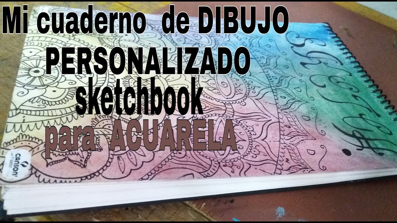 Como Hacer Un Sketchbook O Un Cuaderno De Dibujo - YouTube