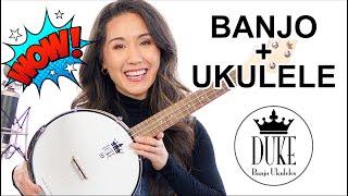 NEW and Upgraded 3.0 Duke10 Banjo Ukulele Unboxing with Sound Samples and Specs!