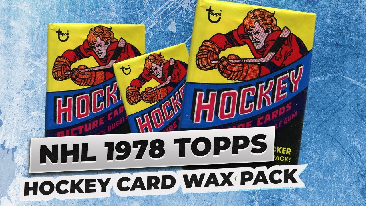 ⚡️BREAKING! 1978 Topps Hockey Cards | 1978 Hockey Pack Openings 🏒 HD Sport Cards