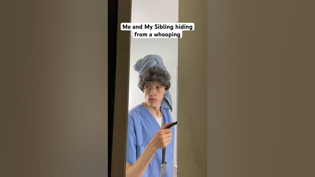 When You Hide From The Whooping with Your Sibling #TheManniiShow.com/series When You Hide From The Whooping with Your Sibling #TheManniiShow.com/series