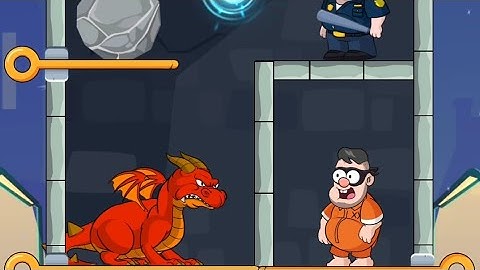 Prison Pin Rescue Gameplay All Level Pull The Pin/ Pull Him Out