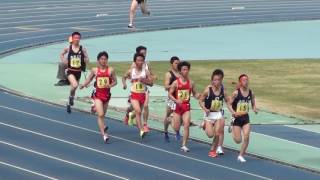 2017年兵庫県春季記録会5000m1組目 加古川会場