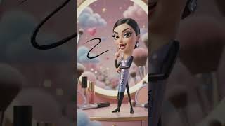 love triangle of Kajal Masacara &amp; Eyeliner #kajal#mascara#eyeliner#beauty #funnyvideo