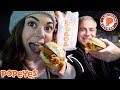 Trying Popeyes Chicken Sandwich.. FINALLY | Steph Pappas