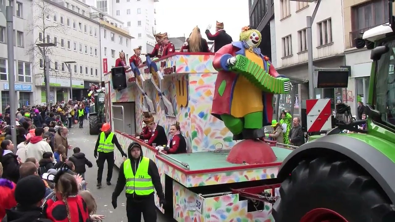 Veilchendienstagszug Mönchengladbach 21.02.2023 Teil 6/7 (Hindenburgstraße)