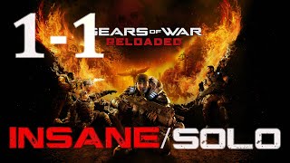 Gears of War: Reloaded (Series X) | Insane Difficulty Guide/Walkthrough [SOLO] | Act 1-1