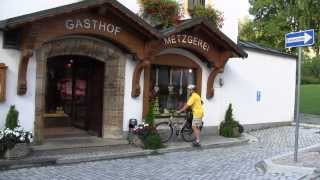 Summer tour 2013,  by bike along the Danube , stage 1, Regensburg - Passau.