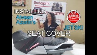 Beginner Upholstery Tutorial | Jet Ski Seat Cover Replacement DIY