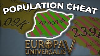 Infinite Population Cheat | Europa Universalis V