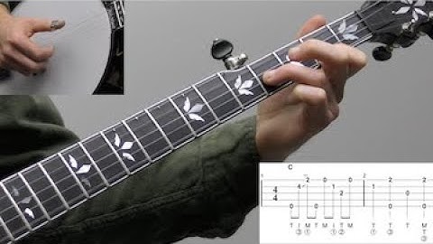 10 Licks In The Key Of C | Intermediate Bluegrass Banjo Lesson With Tab