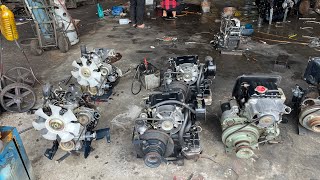 Cheap vertical twin-cylinder engine for sale. Contact: 0913.948.706