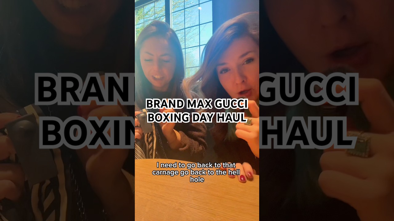 Покупки Gucci в Brand Max в День подарков! 