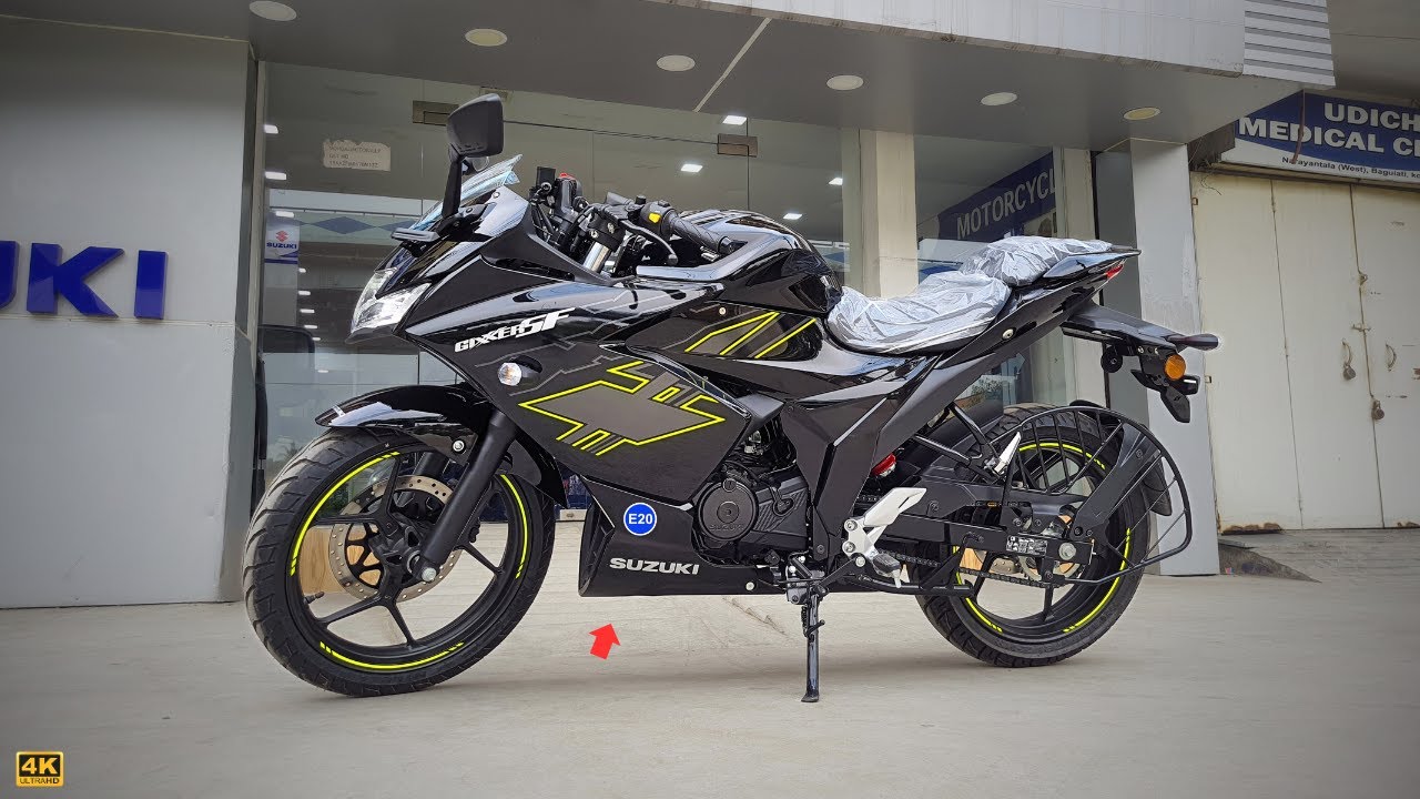 Suzuki Gixxer Sf 150 E20 New Model 2023 Detailed Review ~ On Road Price I  Mileage I Black Colour - Youtube