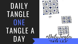 Daily Tangle - Pattern -  Maelstrom  |How to draw...| #DailyTangler