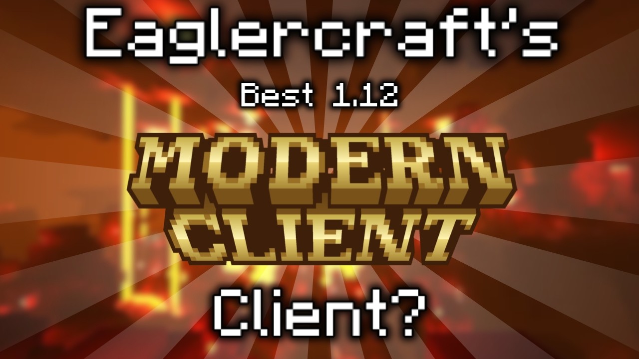 Tuff Client The BEST Eaglercraft 1.12 client! - YouTube