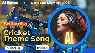 Sri Lanka Cricket T20 World Cup 2024 AI Theme Song #cricketsongs