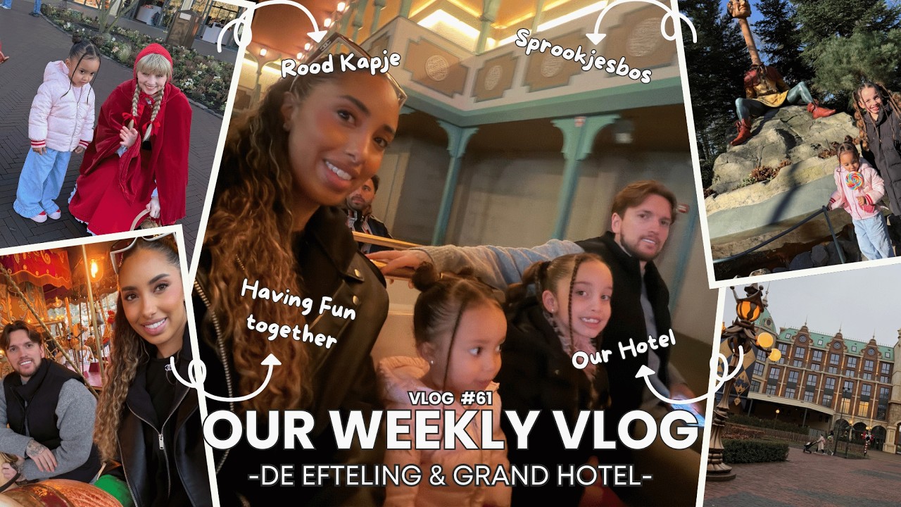 Overnachten in het Nieuwste Hotel van de Efteling, Grand Hotel! | VLOG #61