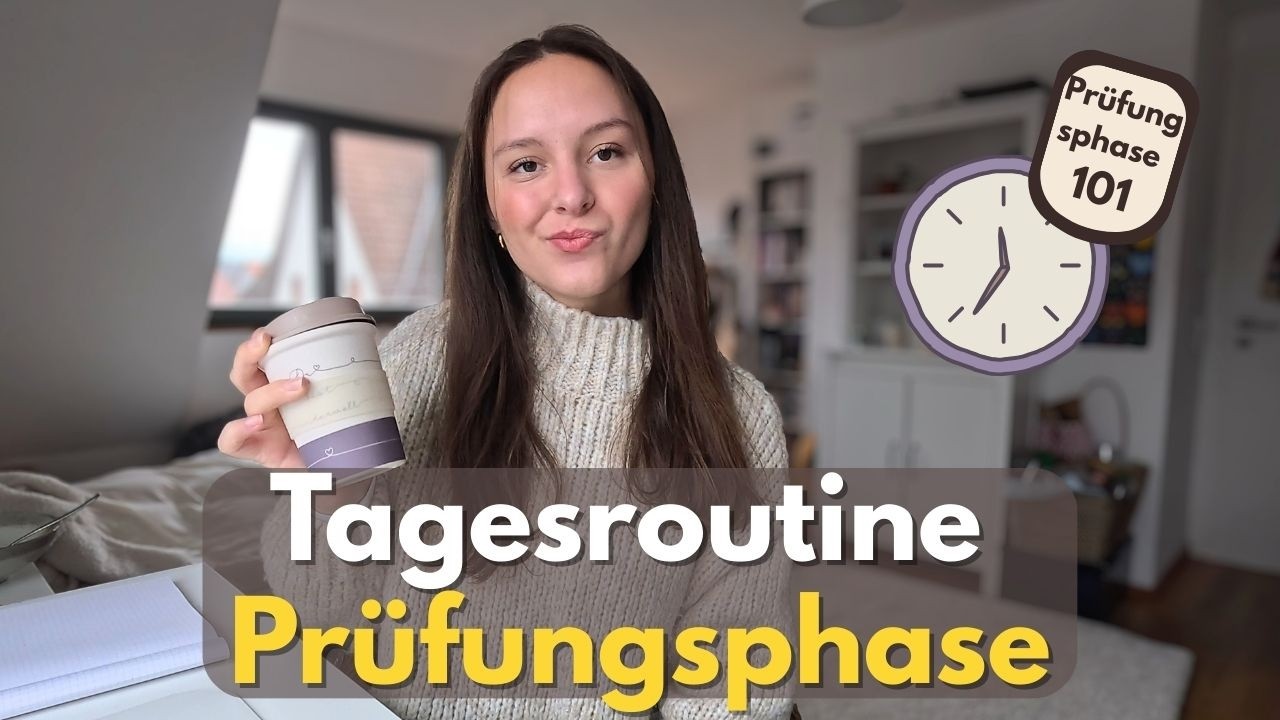 Meine Lernroutine in der Prüfungsphase: so plane ich PRODUKTIVE Tage