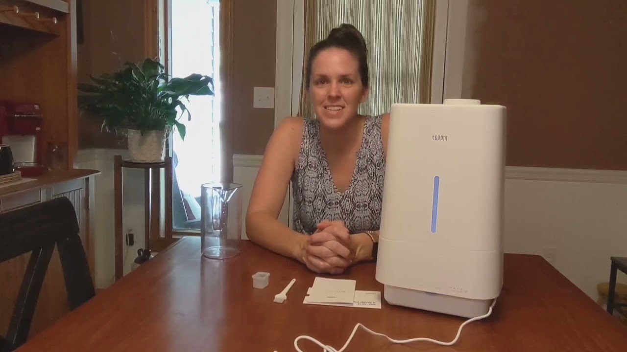 Review of TOPPIN Humidifiers for Bedroom with Essential Oils Top Fill