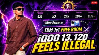 BGMI 4.3 UPDATE 🛑 IQOO 13 120 FPS CONQUEROR LOBBYGAMEPLAY | IQOO 13 INDIA FASTEST PHONE LIVE PERFO screenshot 2