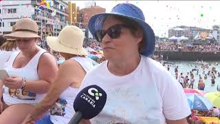 Puerto de la Cruz celebra la embarcación de la Virgen del Carmen