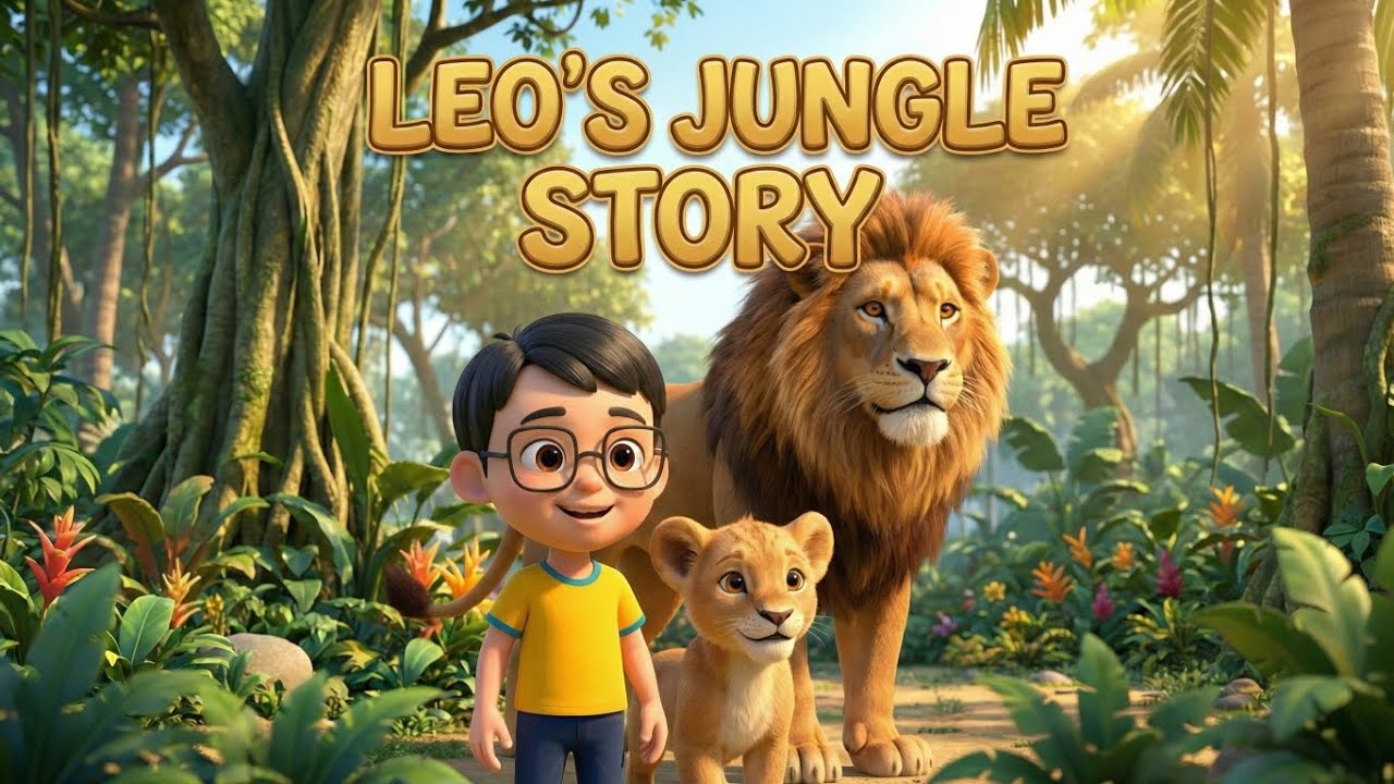 Leo and the Lost Lion Cub – A Jungle Adventure for Kids 🦁🌟 .. 🤔 - YouTube