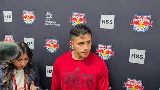 New York Red Bull's Wiki Carmona Full Post Game Media Availability vs Chicago Fire