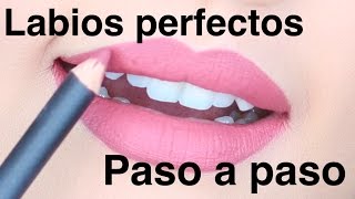 Labios perfectos PASO A PASO para PRINCIPIANTES