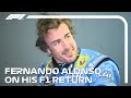 Fernando Alonso On Driving The Renault R25 Again And His F1 Return