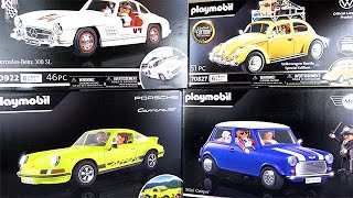 Unboxing "Playmobil" cars that adults will love ♪ Benz, Volkswagen, Mini Cooper, etc.