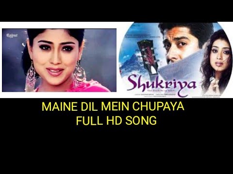 Maine Dil Mein Chupaya Tumhe Dhadkan   Indraneil  Shriya Saran   Movie   Shukriya