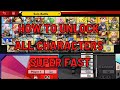 How To Unlock All The Characters in Super Smash Bros Ultimate Super Fast!