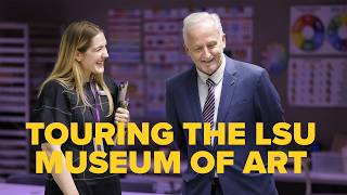 LSU Chancellor Visits the Museum of Art 🖼️ @LSUtube