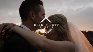 Snow, Rain, Hail, Beautiful Sunset - This day had it ALL Fall Wedding Video Whistle Bear Golf Club