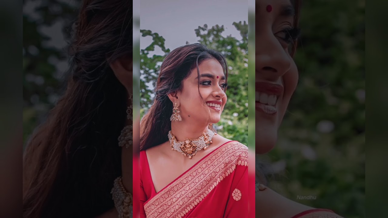 Keerthy suresh south actress with her family ❤️😍