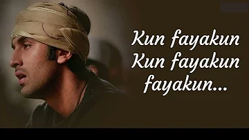 Kun Faya Kun Full Song Rockstar _ Ranbir Kapoor _ A.R. Rahman_ Javed Ali_ Mohit Chauhan