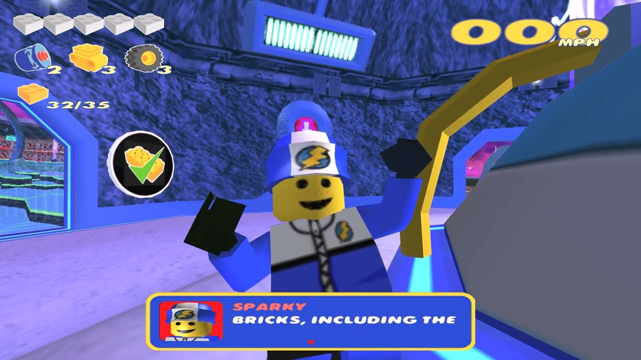 Lego Racers 2 - 10. Xalax - Golden Bricks & Missions (2001) [Windows] | 4K/60