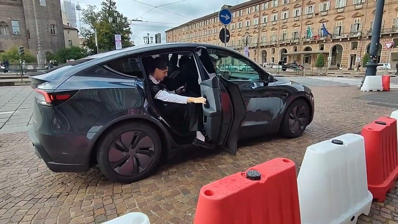 TESLA TEST section in Turin auto MOTOR SHOW 25