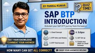 1 Cloud Concept  BTP Intro and History | BTP Trial Account setup | ADT Set up| Table Creation