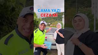 Aracın üzerine, kanuna aykırı şekilde yazı yazmak yasaktır, trafik cezası yazılır