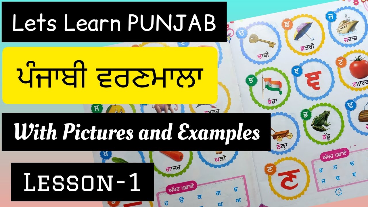 Punjabi Alphabets Pronouncement