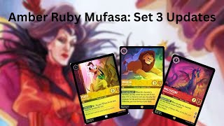 Amber/Ruby Mufasa: Set 3 Deck Guide