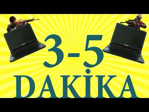 3-5 DAKİKA / Monster Notebook İnceleme Ve Uçuşan Tozlar